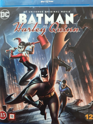 BATMAN AND HARLEY QUINN  BLU-RAY