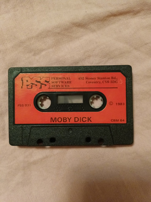 MOBY DICK (1983) CBM 64 rare