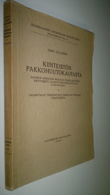 Ilmo Ollinen : Kiinteistön pakkohuutokaupasta Suomen oike...