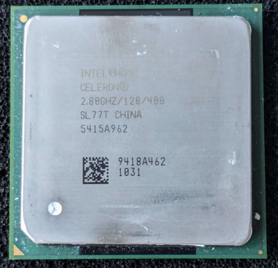 Intel Celeron 2,8 Ghz prosessori, S478