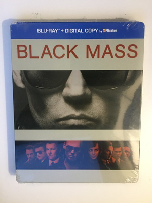 Black Mass - Steelbook (Blu-ray) Johnny Depp (2015) UUSI