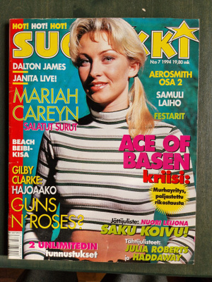 Suosikki 1994/ 7 Musiikki/Nuortenlehti