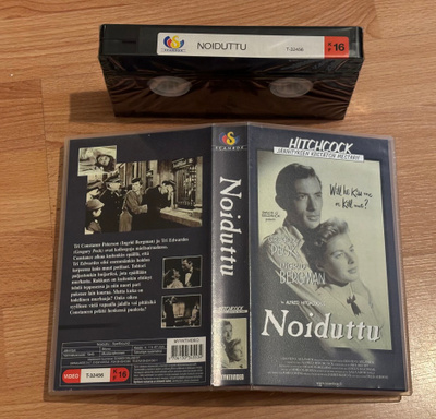 Alfred Hitchcock: Noiduttu (Spellbound)  VHS FI