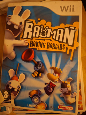WII Rayman Raving Rabbids CIB