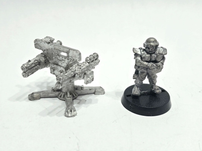 WH40K - Imperial Guard Tarantula with Crew [S10]