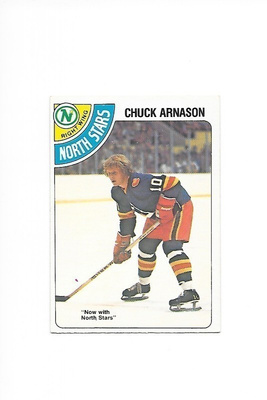 1978-79 OPC #389 Chuck Arnason Minnesota North Stars