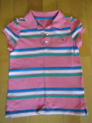 TOMMY HILFIGER pikee paita lh, 3T, tytölle, SIISTI
