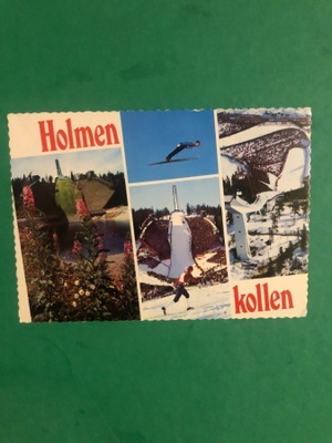 Postikortti: Holmenkollen. 70-lukua.