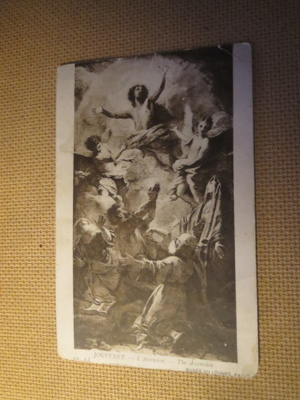 Jouvenet: L'Ascension taidepostikortti