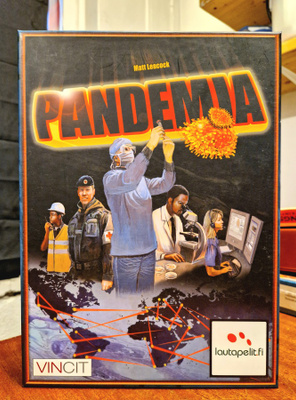 Pandemia Lautapeli. Se ensimmäinen versio 2008