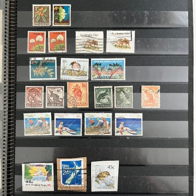 Postimerkit - Australia & Uusi-Seelanti