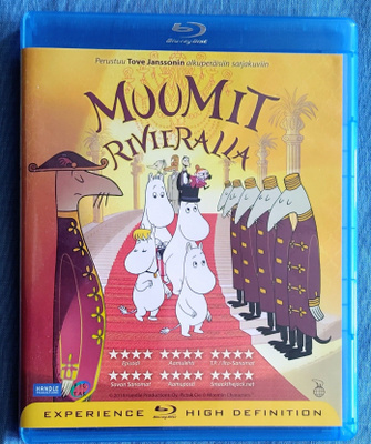 MUUMIT RIVIERALLA – MINT! - Suomalainen Blu-ray 2014