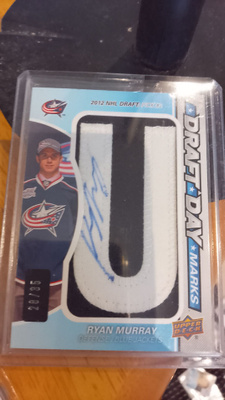 Draft Day lettermen Ryan murray