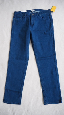 H&M Slim Fit farkut, koko 44, siniset, UUDET