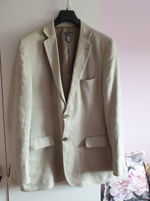 H&M Miesten pikkutakki 100% pellavaa (54)