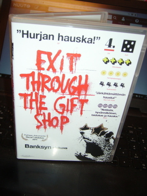 DVD : EXIT THROUGH THE GIFT SHOP ( sis. postikulun )