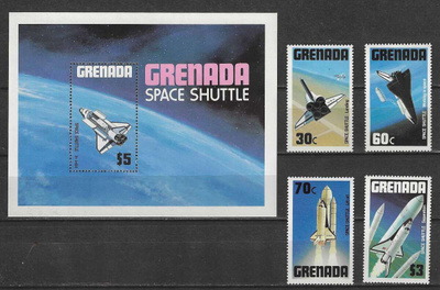 (S0353) GRENADA, 1981 (Space Shuttle). MNH**