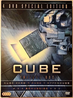 CUBE Trilogy 4-Disc Special Edition Box SUOMI —K18— OOP RARE