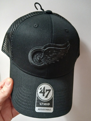 Detroit Red Wings - Brand47 Branson black, NHL-lippis