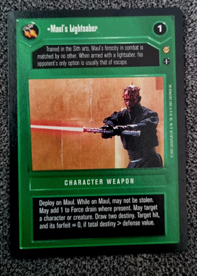 SW CCG - Maul's Lightsaber