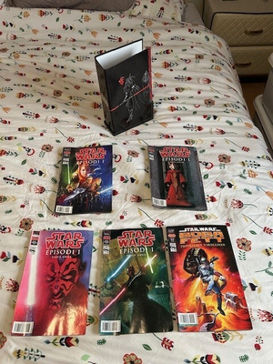 STAR WARS-SARJAKUVAT 1/1999 - 5/1999 & STAR WARS-LEHTIKOTELO