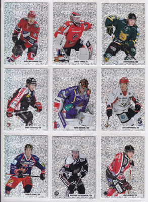 Cardset erikoiskortteja kausilta 2019-20 ja 20-21 alk0,50kpl