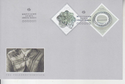 Åland FDC  2015 koruja.