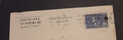 Viestileima, Onnitelkaa Sotaveteraania Adressilla, 1946