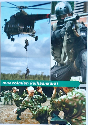 "UTIN JÄÄKÄRIRYKMENTTI"-KULKEMATON POSTIKORTTI