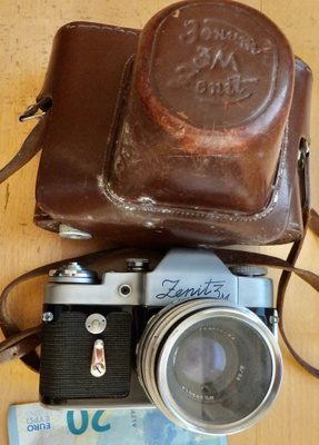 VANHA CCCP Kamera Zenit 3M Leica Kopio 1964