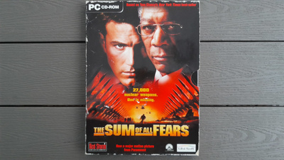 PC CD: The Sum Of All Fears peli (2002)