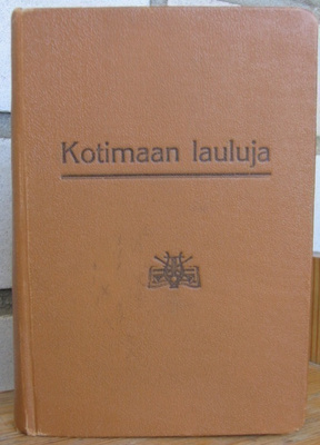 Kotimaan lauluja, Evankelinen kustannusliike 1927. 5p. 489 s