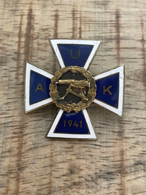 AUK 1941  Konekivääri linjan kurssimerkki