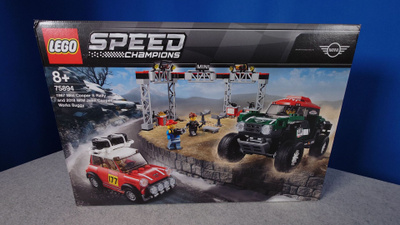 LEGO 75894 1967 Mini Cooper S Rally and 2018 MINI John Coope