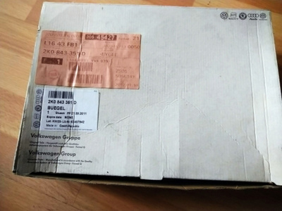 V.A.G VW CADDY oven lukitusmekanismi 2K0843351D