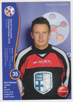 Henri Toivoniemi - mainoskortti