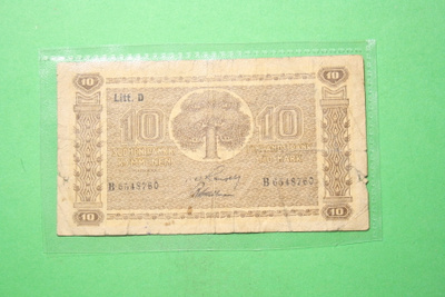 10 Markkaa 1939