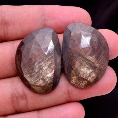 Safiiri kupari/kulta hohto 83.47 ct yhteen sovitettu pari