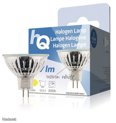HQ Halogeenilamppuja, GU5.3, 35W, 427lm, 2800K, 20kpl*UUSIA*