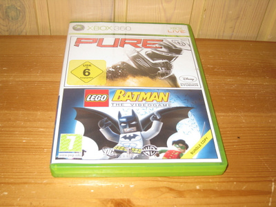 XBOX 360 Pure + Lego Batman The Video Game