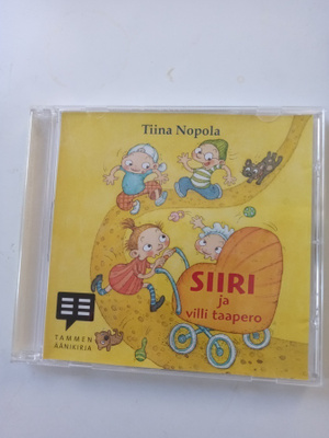 Äänikirja Tiina Nopola: Siiri ja villi taapero CD (Sis,pk:t)