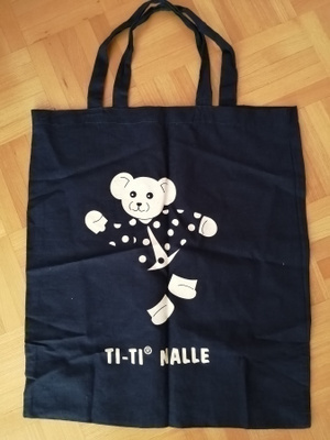 Ti-Ti Nalle kangaskassi UUSI