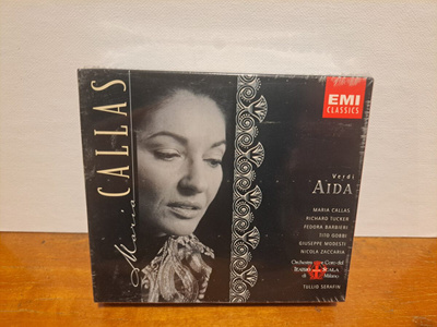 Verdi:Aida-Callas,Tucker,Barbieri,Gobbi ym. 2CDBox(New)