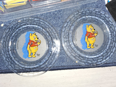 Nalle Puh lautaset 2 kappaletta Winnie the pooh