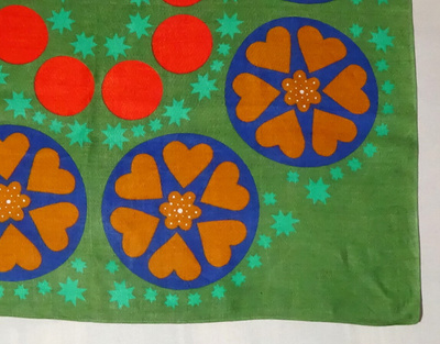 Retro värikäs joululiina - piparit ym