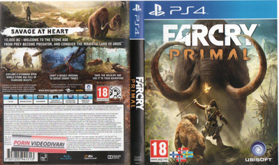 far cry primal (43 806) k PS4 10, 000 bc 18 - ikäraja