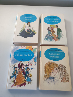 Louisa M. Alcott: Kirjat (4 kpl)