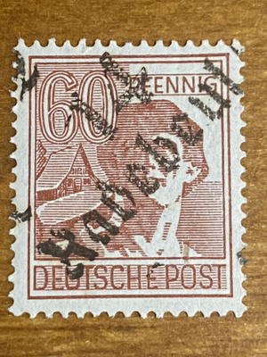 SAKSA 1948 NEUVOSTOLIITTO SEKTORI MERKKI**