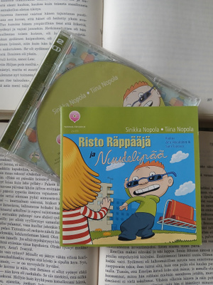 S. & T.Nopola - Risto Räppääjä ja Nuudelipää (äänikirja, CD)