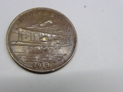 ALCOCK & BROWN 1919 - SHELL